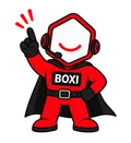 Boxi skacze z radości